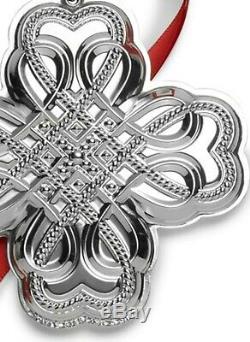 2019 Towle 20th Annual Celtic Sterling Silver Xmas Ornament Pendant Medallion