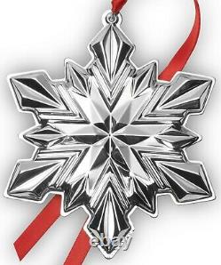 2020 GORHAM 51st Sterling Silver Christmas Snowflake Ornament Pendant Medallion