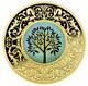 2021 Cameroon 500 Francs Silver Proof Coin Tree of Happiness (Turquoise)