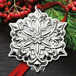 2021 Towle Old Master Snowflake 32nd Edition Annual Sterling Ornament NIB