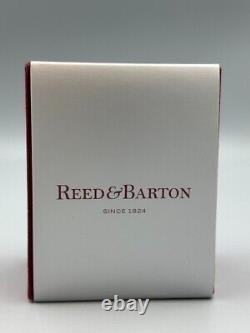 2022 Reed & Barton STERLING SILVER CROSS Christmas Ornament 52nd Annual Box