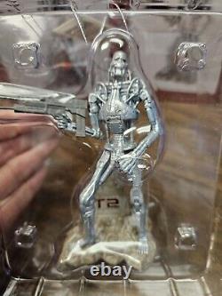 (2)American Greetings Heirloom Ornament Terminator 2 Judgment Day Light Up Sound