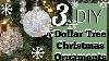 3 Cheap Easy Winter Wonderland Ornaments Dollar Tree Christmas Diy