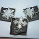 3 x GORHAM Sterling Silver Large Annual Snowflake Christmas Ornaments