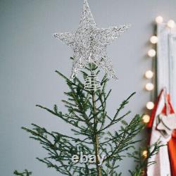4x Holiday Tree Ornament Star Tree Decoration Xmas Tree Topper Star
