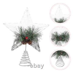 4x Holiday Tree Topper Gold Star Tree Topper Classic Christmas Tree Topper