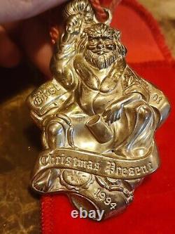 5 Oneida Sterling Silver A CHRISTMAS CAROL Ornament Collection 91 92 93 94 95