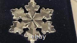 5 Swarovski Crystal Ornaments Little Snowflake Star Silver Star