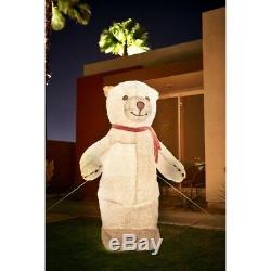 6.5' Upright Polar Bear Inflatable