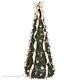 6' Silver & Gold Pull-Up Christmas Tree by Holiday Peak