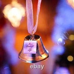 75PCS It's a Wonderful Life Christmas Angel Bell Ornaments WITH Angel Wind Chime