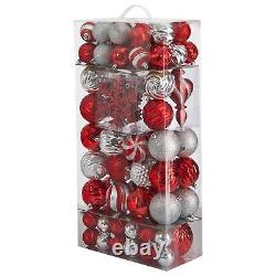 81 Pcs Shatterproof Ornament Set