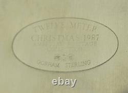 87 Gorham Sterling Twelve Meter Sailboat Christmas Ornament American Heritage