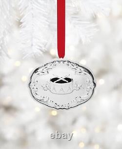 895960 Songs of Christmas Tree Sterling Silver Ornament, 21st Edition, Ornaments