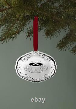 895960 Songs of Christmas Tree Sterling Silver Ornament, 21st Edition, Ornaments