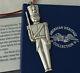91 American Heritage Sterling Christmas Ornament Toy Soldier Gorham New England