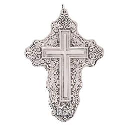 925 Towle 1997 Sterling Silver Christmas Ornament Cross Christian Religious Vtg