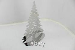 Alessi Bark Christmas Ornament Silver Alloy Steel by Boucquillom & Maaoui