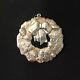American Heritage 1993 Sterling Silver Wreath Christmas Ornament New England Co