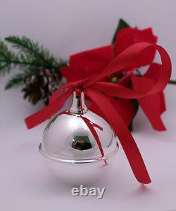 Arfasatti Sterling Silver 925 Ball Christmas Ornament Handmade in Italy