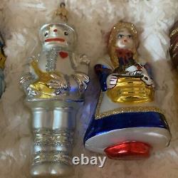 Authentic POLONAISE Wizard of Oz Christmas Ornaments with Box MINT