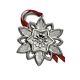 BNIB 2008 GORHAM Sterling Silver Christmas Snowflake Ornament Pendant Medallion