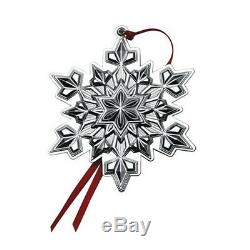 BNIB 2010 GORHAM Sterling Silver Christmas Snowflake Ornament Pendant Medallion