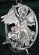 Baron Intercept Sterling Silver Sculpted Angel Christmas Ornament NOS Scarce