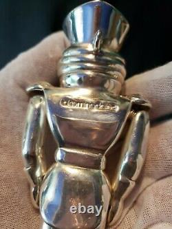 Bloomingdales Sterling silver Christmas Ornament Nutcracker Extremely rare