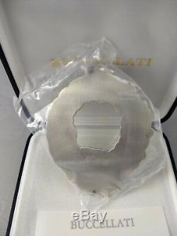 Buccellati 1991 Wreath Sterling Silver Christmas Ornament, Unused, Mint withbox