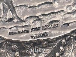 Buccellati Italy Sterling Silver 925 2005 Reindeer Gathering Christmas Ornament