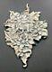 Buccellati Italy Sterling Silver 925 2016 Poinsettia Christmas Holiday Ornament