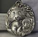 Buccellati Sterling Endangered Series Christmas Ornament Tiger Cub w Box