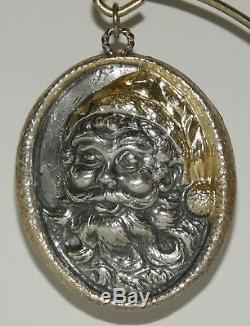 Buccellati Sterling Silver 1988 ORIGINAL SANTA Christmas Ornament