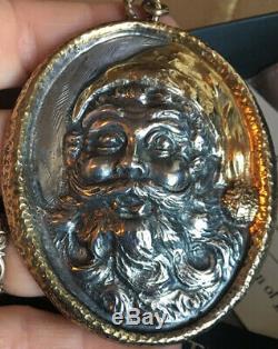 Buccellati Sterling Silver Christmas Ornament Santa Rare #231 OF 250 Crafted