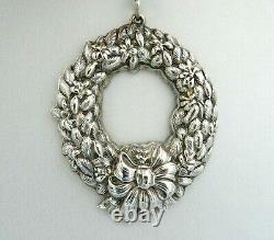 Buccellati Sterling Silver Wreath Christmas Ornament LTD EDITION 229/750 Box CoA