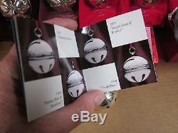 CYBER MONDAY! Wallace Silver-Plated Christmas Bell Ornaments 29! 1988-2016