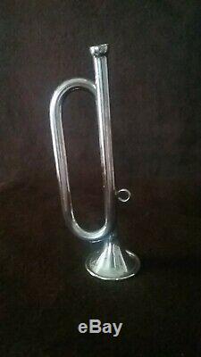 Cartier Sterling Silver Trumpet Christmas Ornament