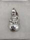 Cazenovia Caroling Snowman Sterling Silver Christmas Ornament, Excellent