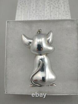 Cazenovia Mouse Sterling Silver Christmas Ornament, Excellent Condition
