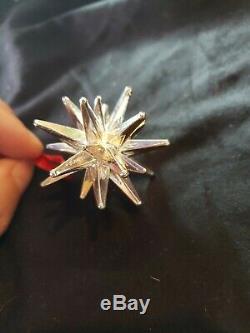 Cazenovia sterling Silver Christmas Ornament Moravian Star Super Rare