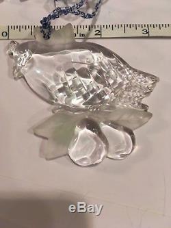 Choose One Tiffany & Co. 925 Silver Crystal Christmas Snow Flake Ornaments