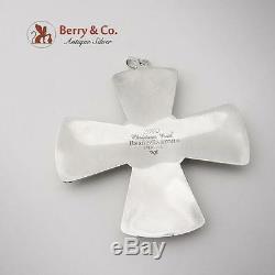 Christmas Cross Ornament Sterling Silver Reed and Barton 2003