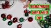 Christmas Dollar Tree Diy Making Ornament Garlands How To Christmas Tree And Wreath Decor