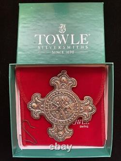 Christmas Ornament First In Celtic Series Sterling Silver Towle 2000 EXCELLENT