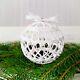 Christmas Ornaments Balls Handmade Elegant Christmas Tree Decorations Baubles 3d