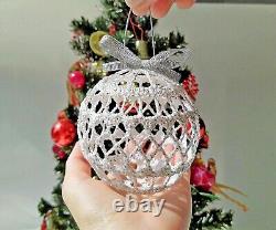 Christmas Ornaments Balls Handmade Elegant Christmas Tree Decorations Baubles 3d