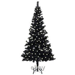 Christmas Tree Party Decoration Artificial Tree with LEDs and Stand vidaXL