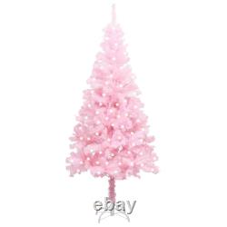 Christmas Tree Party Decoration Artificial Tree with LEDs and Stand vidaXL