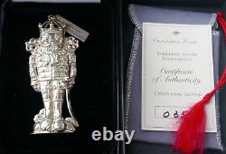 Christopher Radko Sterling Limited Edition Boxed Christmas Guard Ornament